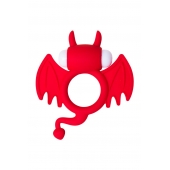 Красное эрекционное кольцо на пенис JOS COCKY DEVIL - JOS - во Владивостоке купить с доставкой