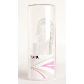 Прозрачная гелевая насадка с клиторальным отростком - 13 см. - Toyfa Basic - во Владивостоке купить с доставкой