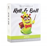 Стимулирующий презерватив-насадка Roll   Ball Apple - Sitabella - купить с доставкой во Владивостоке