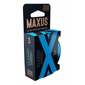 Классические презервативы в железном кейсе MAXUS Classic - 3 шт. - Maxus - купить с доставкой во Владивостоке