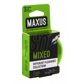 Презервативы в железном кейсе MAXUS Mixed - 3 шт. - Maxus - купить с доставкой во Владивостоке
