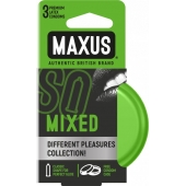 Презервативы в железном кейсе MAXUS Mixed - 3 шт. - Maxus - купить с доставкой во Владивостоке