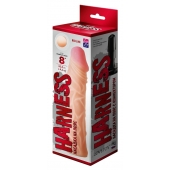 Насадка на пояс Harness RED LINE - 21,5 см. - LOVETOY (А-Полимер) - купить с доставкой во Владивостоке