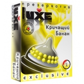 Презерватив LUXE  Exclusive  Кричащий банан  - 1 шт. - Luxe - купить с доставкой во Владивостоке