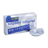 Ультратонкие презервативы Sagami Original QUICK - 6 шт. - Sagami - купить с доставкой во Владивостоке