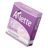 Классические презервативы Arlette Classic - 3 шт. - Arlette - купить с доставкой во Владивостоке
