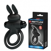 Черное эрекционное кольцо с вибростимуляцией клитора Vibrant Penis Ring III - Baile - во Владивостоке купить с доставкой