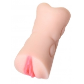 Телесный двусторонний мастурбатор Rich Fruit - вагина и анус - ToyFa - во Владивостоке купить с доставкой