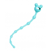 Мятная силиконовая анальная цепочка Froggy - 27,4 см. - ToyFa во Владивостоке Мятная силиконовая анальная цепочка Froggy - 27,4 см. - ToyFa