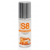 Смазка на водной основе S8 Flavored Lube со вкусом соленой карамели - 125 мл. - Stimul8 - купить с доставкой во Владивостоке