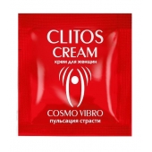 Пробник возбуждающего крема для женщин Clitos Cream - 1,5 гр. - Биоритм - купить с доставкой во Владивостоке