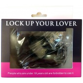 Черные меховые наручники Love с ключиками - Baile - купить с доставкой во Владивостоке