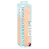 Телесная насадка-удлинитель Silicone Extension - 19 см. - Orion - во Владивостоке купить с доставкой