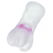 Прозрачный реалистичный мастурбатор Juicy Pussy Crystal Rose - ToyFa - во Владивостоке купить с доставкой