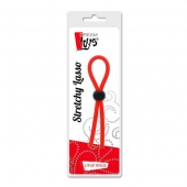Красное эрекционное лассо с одной бусинкой-утяжкой STRETCHY THICK LASSO - Dream Toys - во Владивостоке купить с доставкой