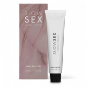 Лубрикант на водной основе Slow Sex Anal Play Gel - 30 мл. - Bijoux Indiscrets - купить с доставкой во Владивостоке