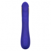 Фиолетовый вибратор с электростимуляцией Intimate E-Stimulator Petite Wand - 18,5 см. - California Exotic Novelties - купить с доставкой во Владивостоке