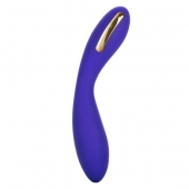 Фиолетовый вибратор с электростимуляцией Intimate E-Stimulator Wand - 21,5 см. - California Exotic Novelties - купить с доставкой во Владивостоке