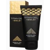 Гель для увеличения члена Titan Gel Gold Tantra - 50 мл. - Titan - купить с доставкой во Владивостоке