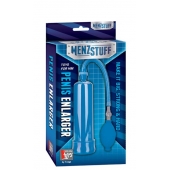 Синяя вакуумная помпа MENZSTUFF PENIS ENLARGER - Dream Toys - во Владивостоке купить с доставкой