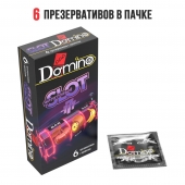 Ароматизированные презервативы DOMINO  Фруктовый слот  - 6 шт. - Domino - купить с доставкой во Владивостоке