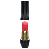 Клиторальный стимулятор-помада LIPSTICK - 9,3 см. - Dream Toys - купить с доставкой во Владивостоке