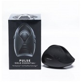 Черный инновационный мужской вибратор PULSE SOLO ESSENTIAL - Hot Octopuss - во Владивостоке купить с доставкой