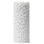 Белый 3D мастурбатор PILE - Tenga - во Владивостоке купить с доставкой