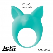 Зеленое эрекционное кольцо Kitten Kyle - Lola Games - во Владивостоке купить с доставкой