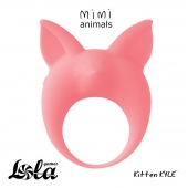Оранжевое эрекционное кольцо Kitten Kyle - Lola Games - во Владивостоке купить с доставкой