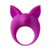Фиолетовое эрекционное кольцо Kitten Kyle - Lola Games - во Владивостоке купить с доставкой