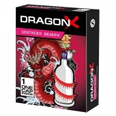 Презерватив Sitabella Dragon SOUTHERN с усиками - Sitabella - купить с доставкой во Владивостоке