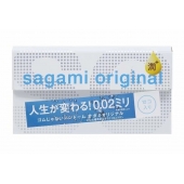 Ультратонкие презервативы Sagami Original 0.02 Extra Lub с увеличенным количеством смазки - 12 шт. - Sagami - купить с доставкой во Владивостоке