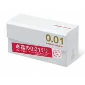Супер тонкие презервативы Sagami Original 0.01 - 10 шт. - Sagami - купить с доставкой во Владивостоке