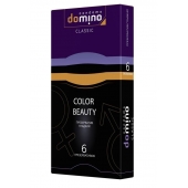 Разноцветные презервативы DOMINO Colour Beauty - 6 шт. - Domino - купить с доставкой во Владивостоке
