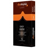 Презервативы с увеличенным количеством смазки DOMINO Easy Entry - 6 шт. - Domino - купить с доставкой во Владивостоке