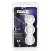 Прозрачный фигурный мастурбатор Master Stroker - Blush Novelties - во Владивостоке купить с доставкой