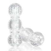 Прозрачный фигурный мастурбатор Master Stroker - Blush Novelties - во Владивостоке купить с доставкой