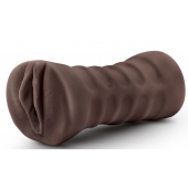 Коричневый мастурбатор-вагина Hot Chocolate Brianna - Blush Novelties - во Владивостоке купить с доставкой