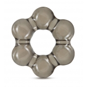 Дымчатое эрекционное кольцо Stay Hard Thick Bead Cock Ring - Blush Novelties - во Владивостоке купить с доставкой