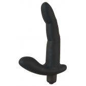 Черный вибромассажер простаты Naughty Finger Prostate Vibe - 13,8 см. - Orion - во Владивостоке купить с доставкой