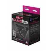 Черный пояс для насадок BEST CLASS STRAP - LOVETOY (А-Полимер) - купить с доставкой во Владивостоке