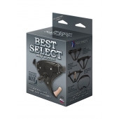 Пояс HARNESS BEST SELECT с вагинальной пробкой - LOVETOY (А-Полимер) - купить с доставкой во Владивостоке