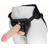 Пояс харнесс BEST UNI strap с 2 насадками - 18 и 22 см. - LOVETOY (А-Полимер) - купить с доставкой во Владивостоке