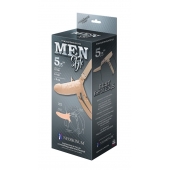 Телесный мужской парапротез MEN STYLE - 15 см. - LOVETOY (А-Полимер) - купить с доставкой во Владивостоке