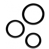 Набор из 3 эрекционных колец SILICONE COCKRINGS - Dream Toys - во Владивостоке купить с доставкой