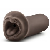 Коричневый мастурбатор-ротик Naughty Nicole - Blush Novelties - во Владивостоке купить с доставкой