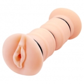 Телесный вибромастурбатор-вагина Michelle - Baile - во Владивостоке купить с доставкой