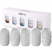Набор из 5 мастурбаторов Hedy X5 Mixed - Svakom - во Владивостоке купить с доставкой