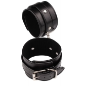 Черные оковы Classic Ankle Cuffs - Chisa - купить с доставкой во Владивостоке